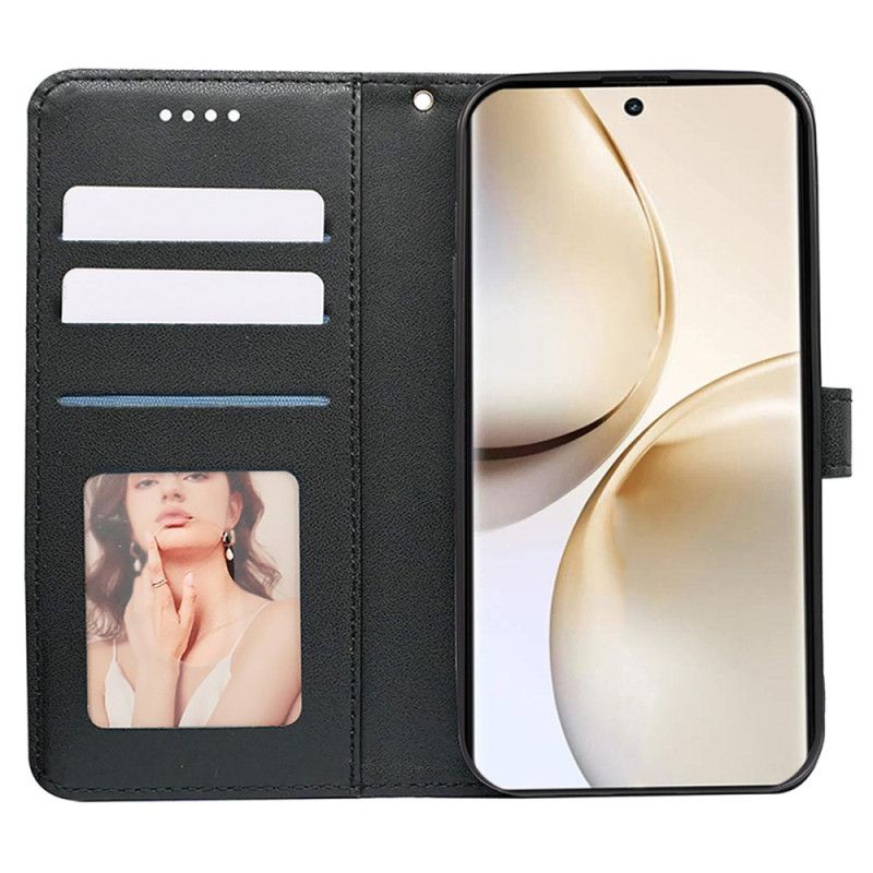 Peněženková Pouzdra Realme 14 Pro Plus 5g Kryty Na Mobil Řemínek S Kubickým Vzorem