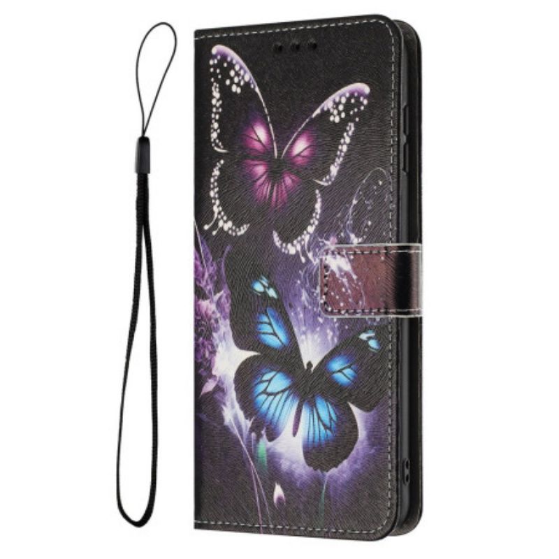 Peněženková Pouzdra Realme 14t 5g Dva Motýli