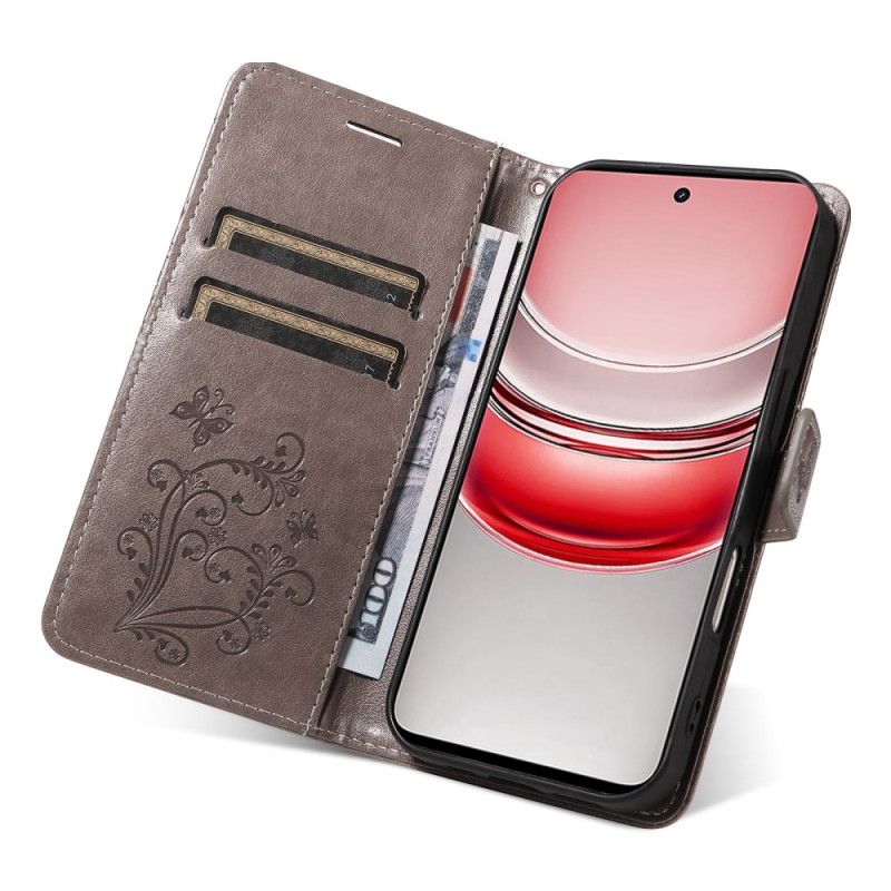 Peněženková Pouzdra Realme 14x 5g Kryty Na Mobil Obří Motýli