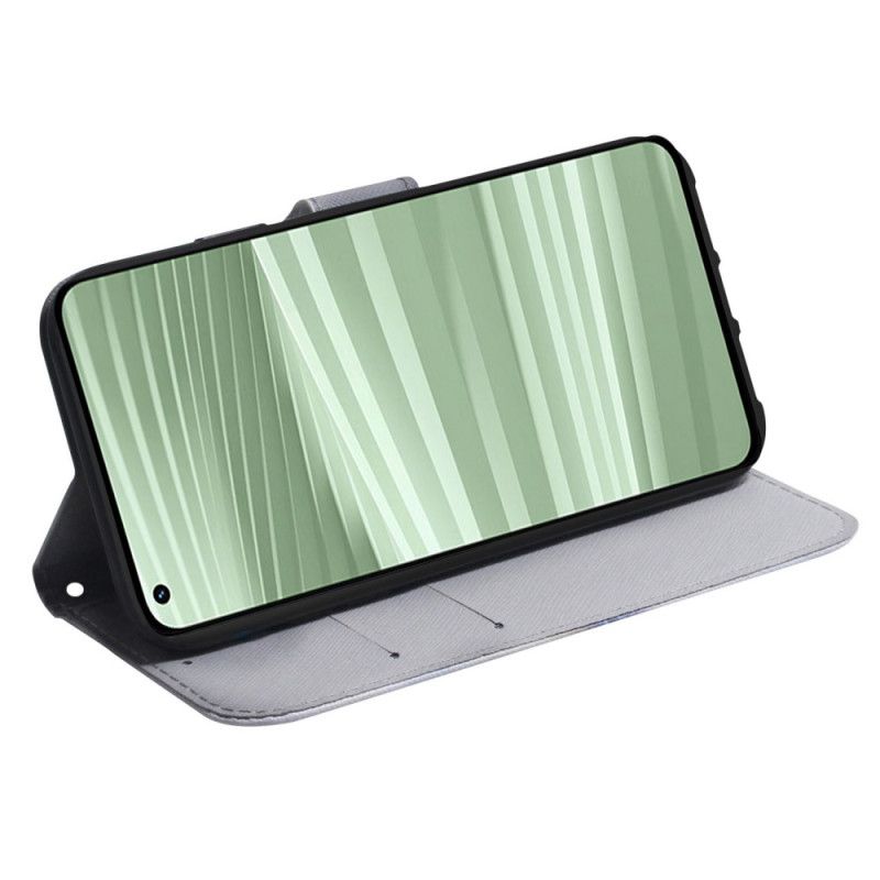 Peněženková Pouzdra Realme C55 Kryty Na Mobil Květy Meruňky