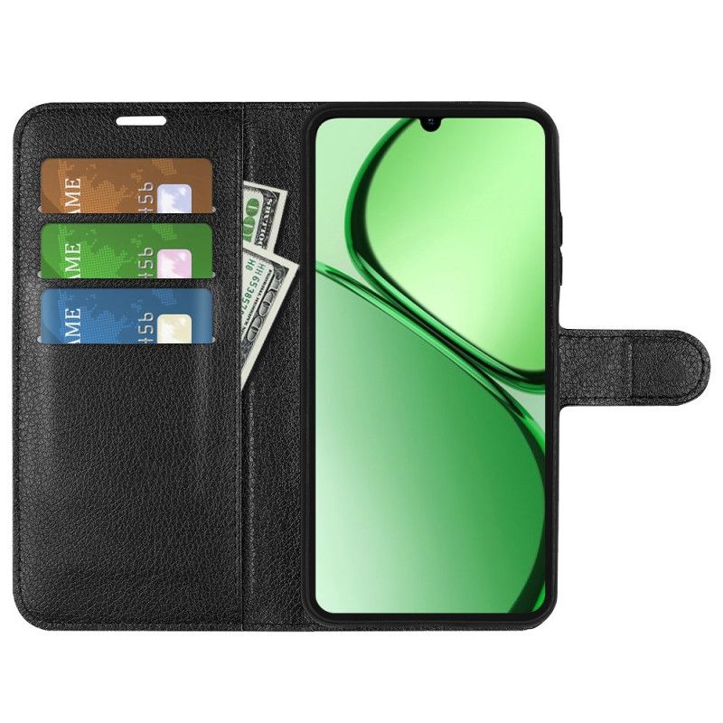 Peněženková Pouzdra Realme C63 Klasická Umělá Kůže Z Liči