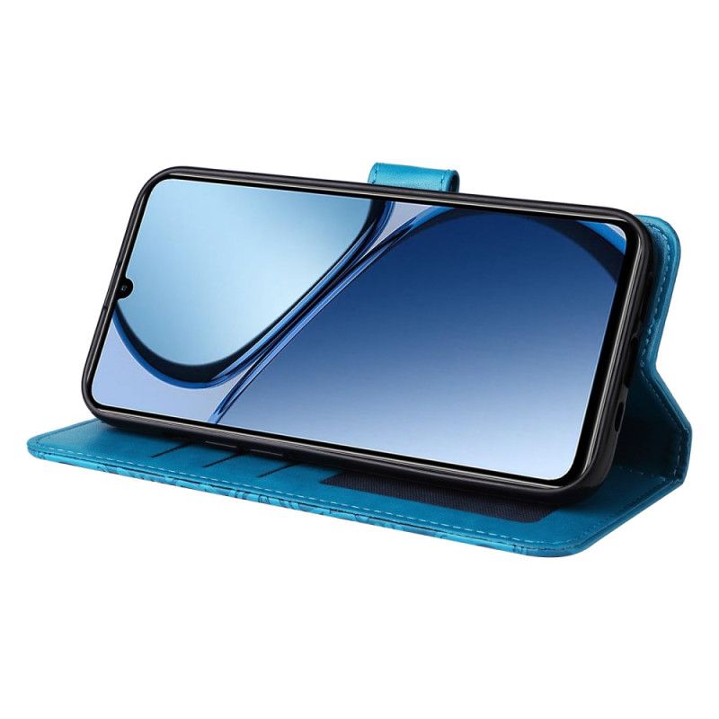 Peněženková Pouzdra Realme Note 60 Slunečnicový Vzor