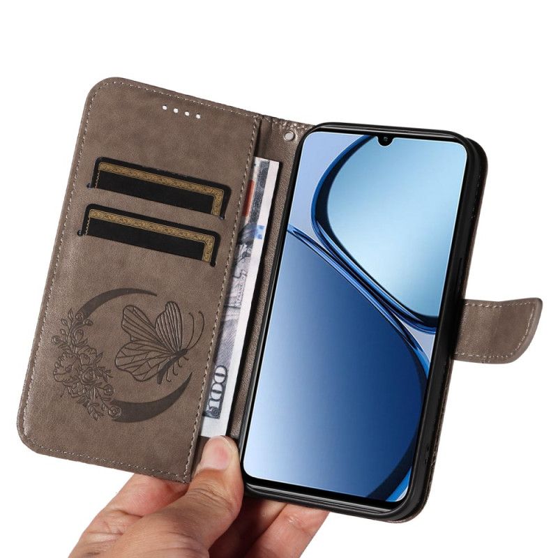 Peněženková Pouzdra Realme Note 60x Grafický Motýl