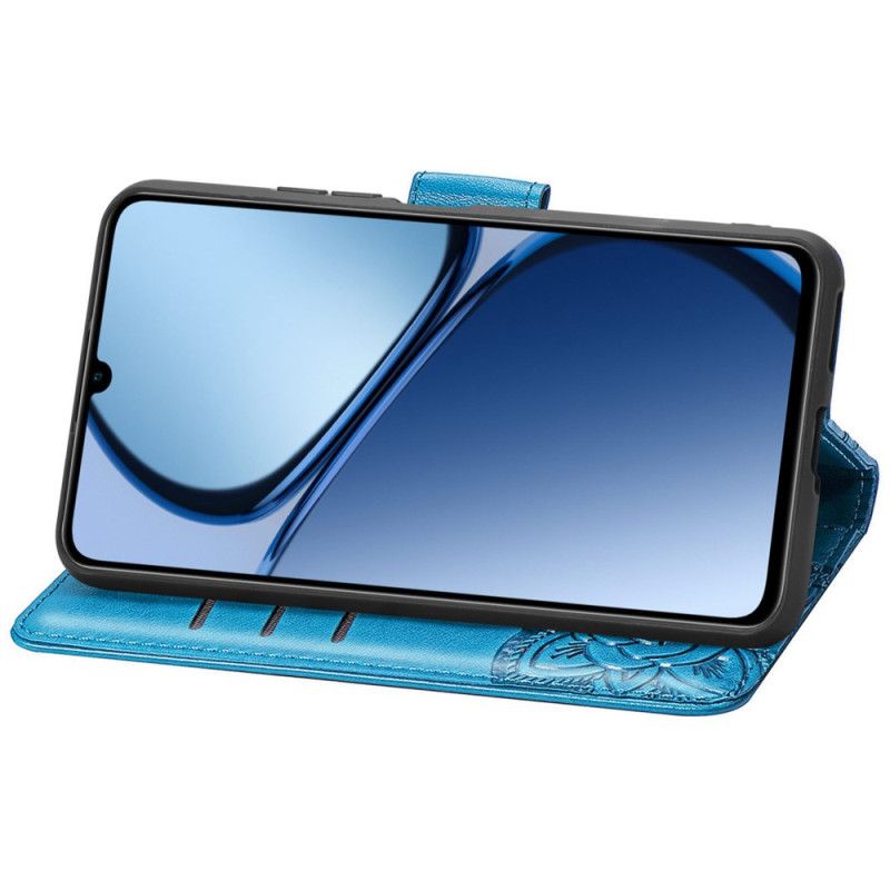 Peněženková Pouzdra Realme Note 60x Kryty Na Mobil Barokní Motýl