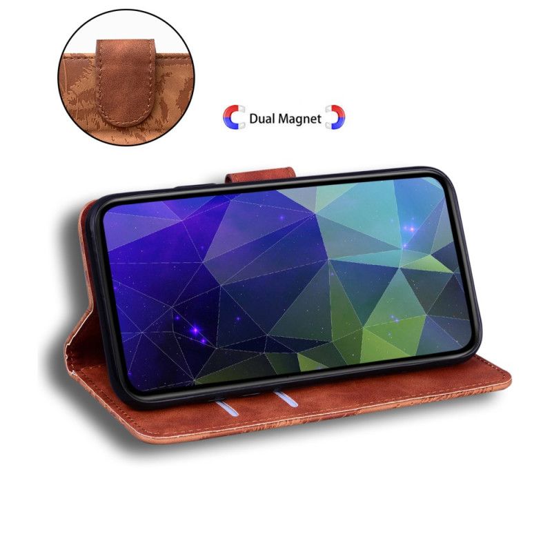 Peněženková Pouzdra Realme Note 60x Tygří Potisk