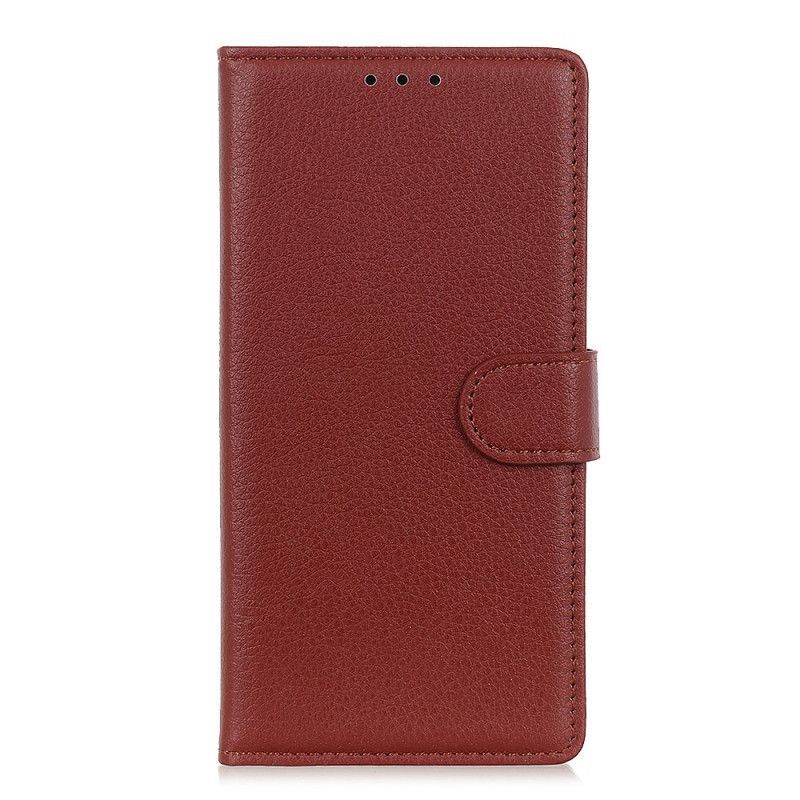 Potah Alcatel 1s Tradiční Imitace Kůže