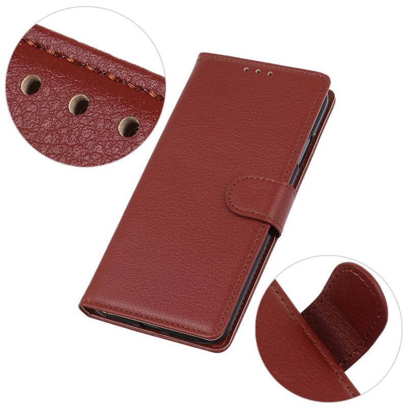 Potah Alcatel 1s Tradiční Imitace Kůže