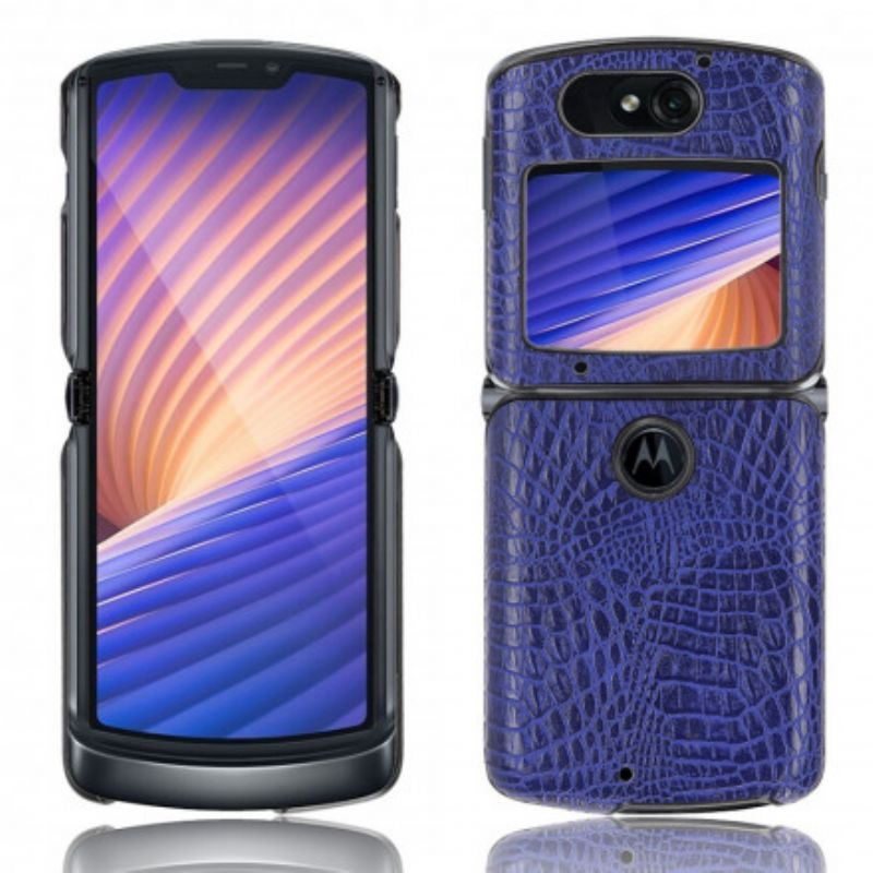 Pouzdro Motorola Razr 5g S Efektem Krokodýlí Kůže