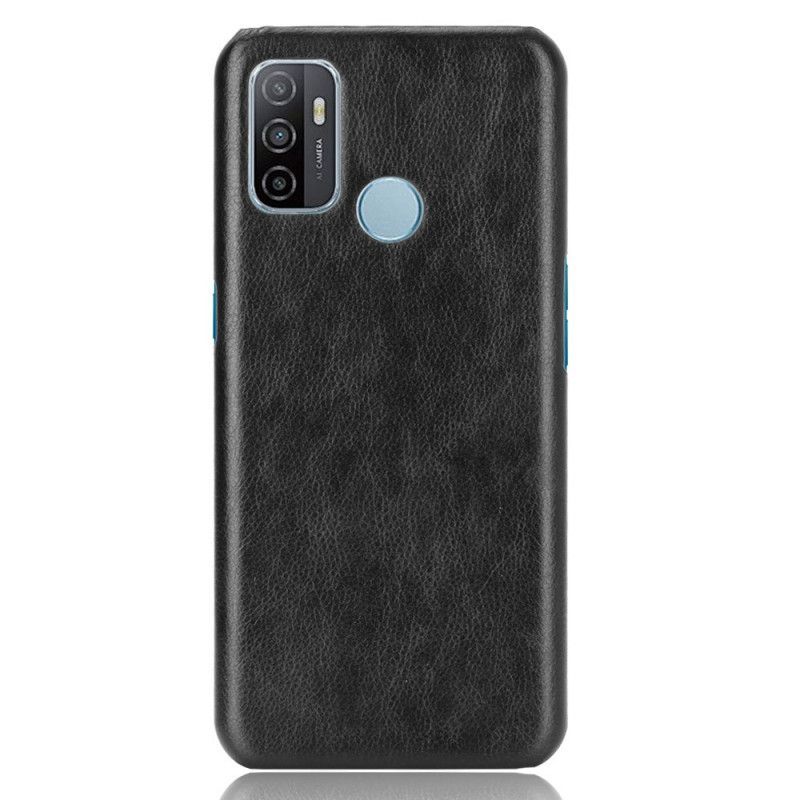 Pouzdro Oppo A53 / A53s S Prošívaným Koženým Efektem