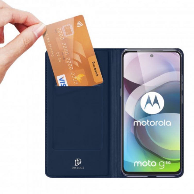 Překlápěcí Kryt Moto G 5g Skin Pro Dux Ducis