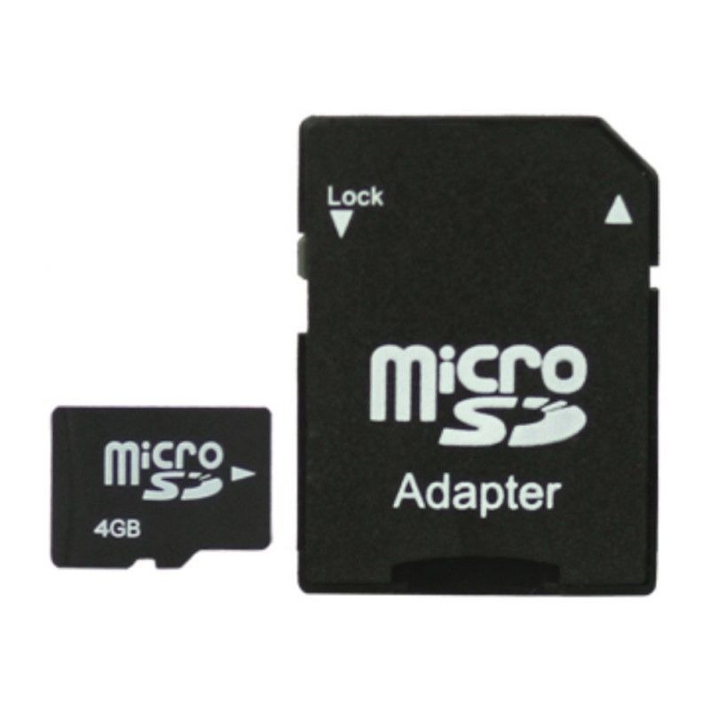 4gb Micro Sd Karta S Sd Adaptérem