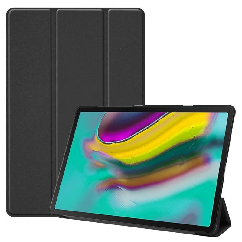 Chytré Pouzdro Kryt Samsung Galaxy Tab S5e Klasická Umělá Kůže