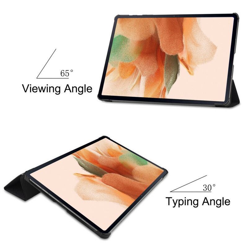 Chytré Pouzdro Kryt Samsung Galaxy Tab S7 Fe Držák Stylusu Nedotýkejte Se Mě