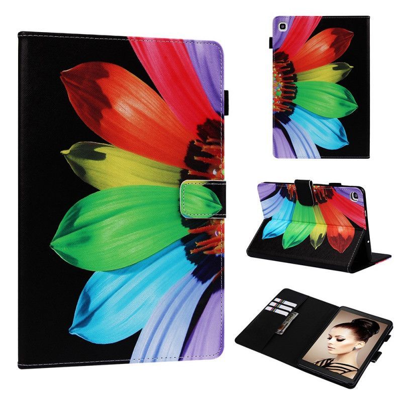 Cover Samsung Galaxy Tab A 8.0 (2019) Barevné Okvětní Lístky