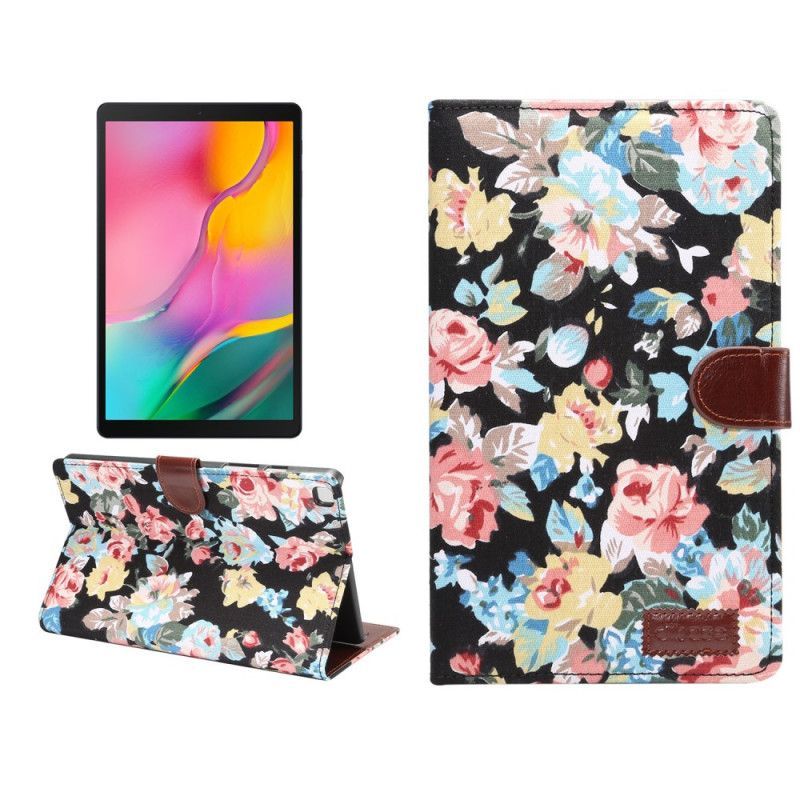Cover Samsung Galaxy Tab A 8.0 (2019) Růžová Textura Látky
