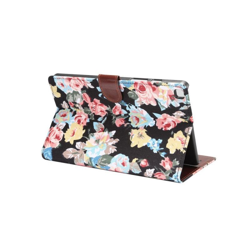 Cover Samsung Galaxy Tab A 8.0 (2019) Růžová Textura Látky