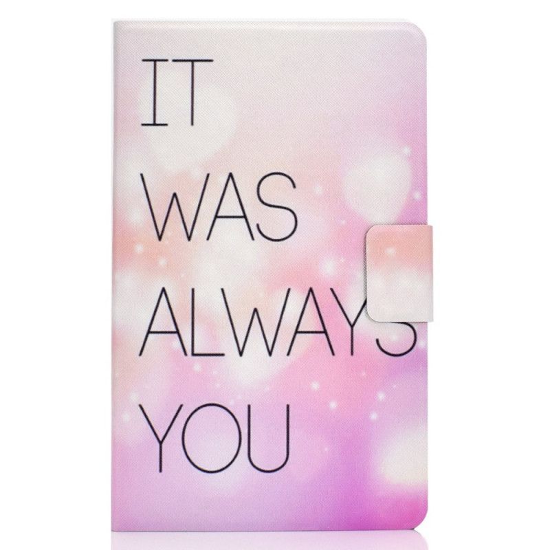 Cover Samsung Galaxy Tab A 8.0 (2019) Vždy Jste To Byli Vy