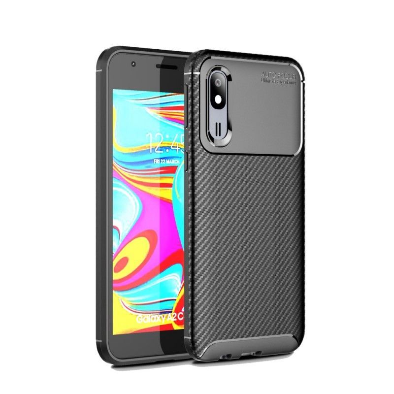 Flexibilní Karbonová Struktura Pouzdra Samsung Galaxy A20