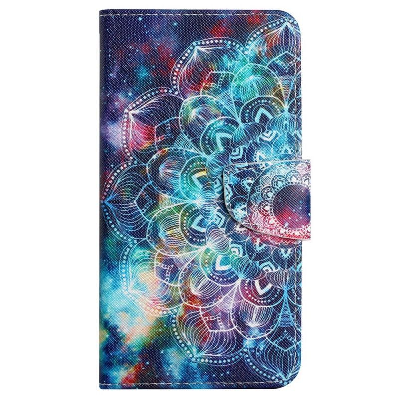 Flipové Pouzdro Na Samsung Galaxy A13 Na Lana Okázalá Strappy Mandala