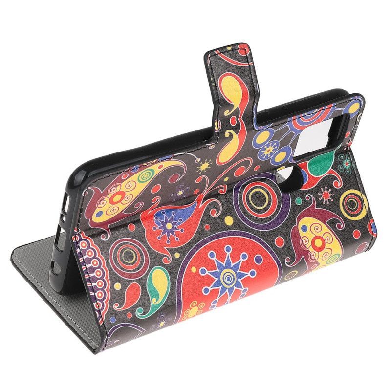 Flipové Pouzdro Na Samsung Galaxy M31 Design Galaxie