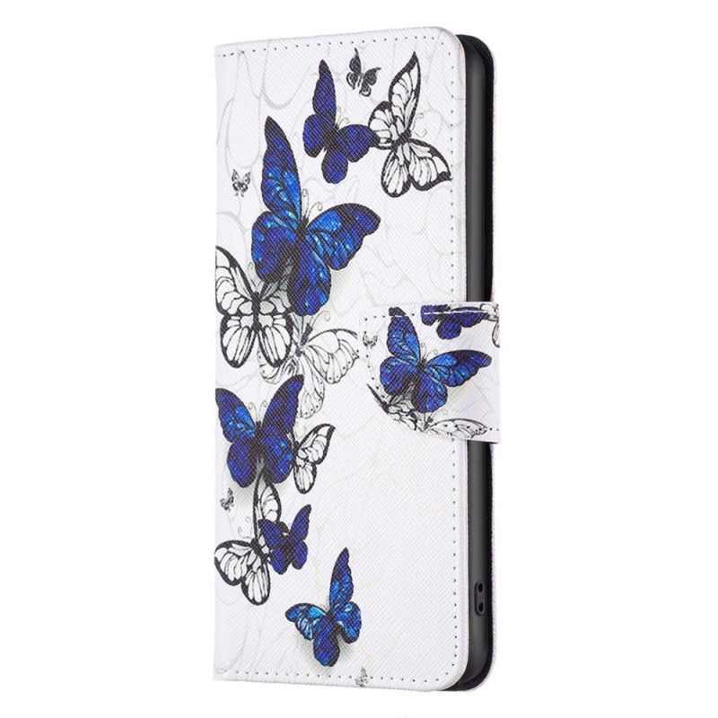 Flipové Pouzdro Na Samsung Galaxy M53 5G Decline Butterflies