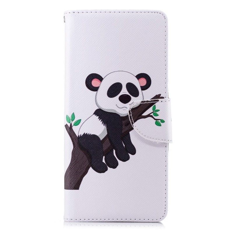Flipové Pouzdro Na Samsung Galaxy Note 9 Líná Panda