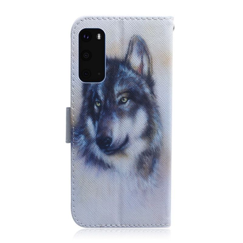 Flipové Pouzdro Na Samsung Galaxy S20 Psí Vzhled