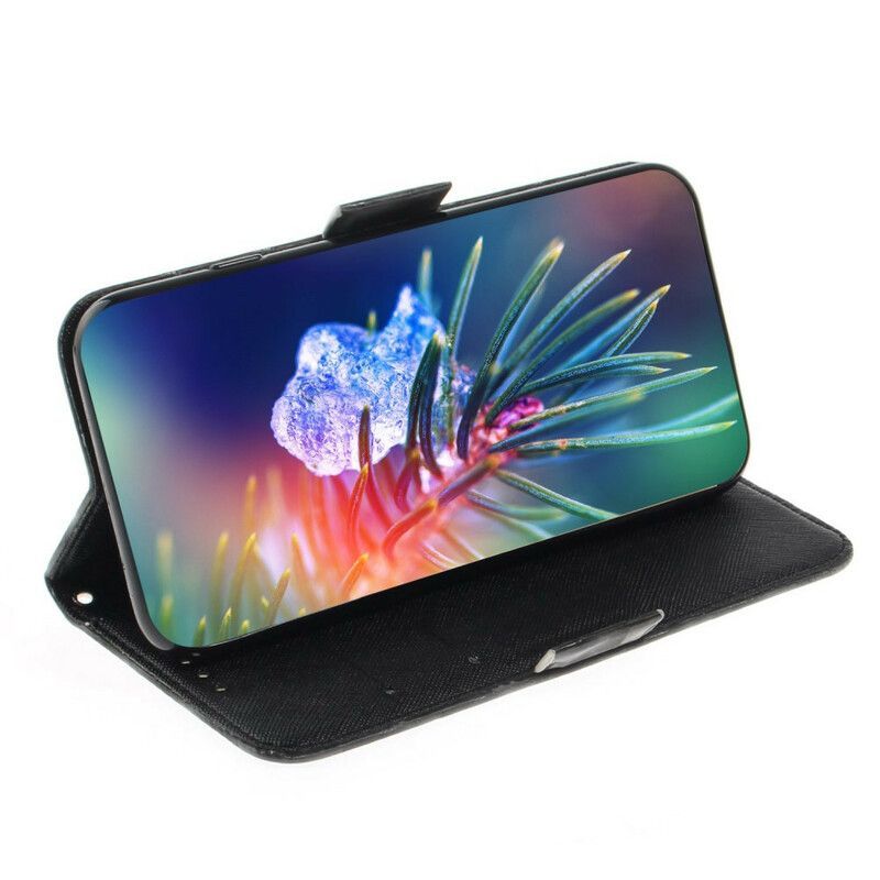Flipové Pouzdro Na Samsung Galaxy S21 Fe Mistrovská Pásková Mandala