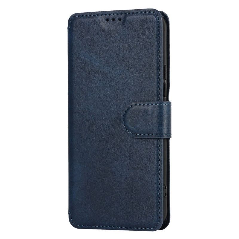 Flipové Pouzdro Na Samsung Galaxy S22 5G Efekt Matné Vintage Kůže