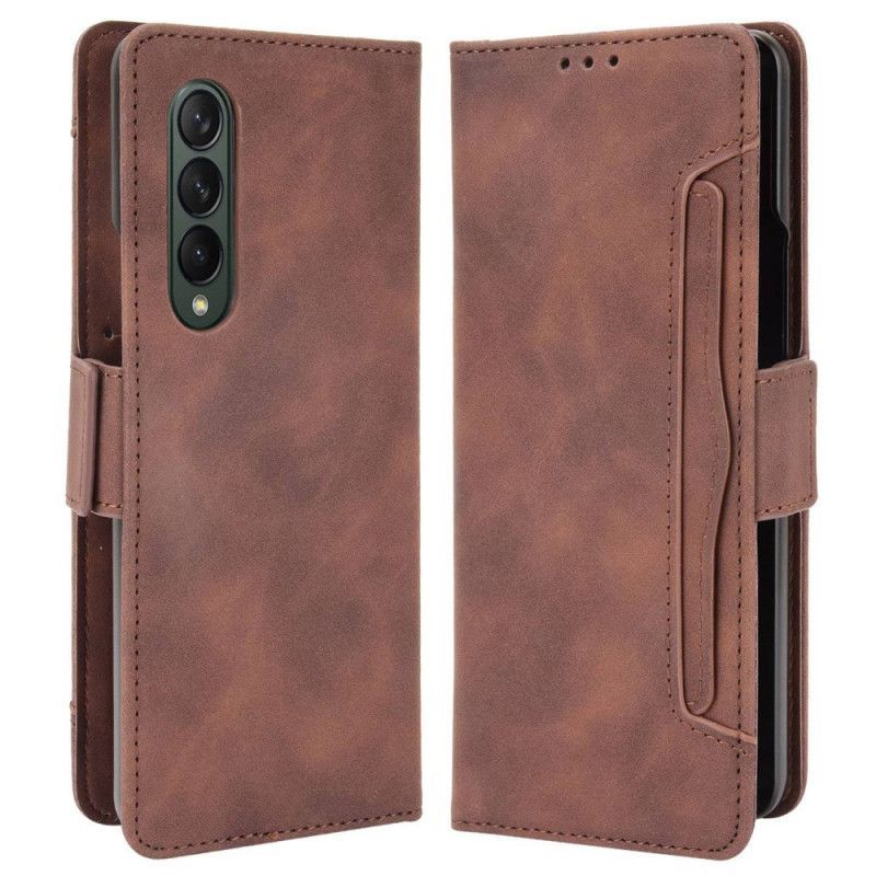 Flipové Pouzdro Na Samsung Galaxy Z Fold 4 Špionážní Láva