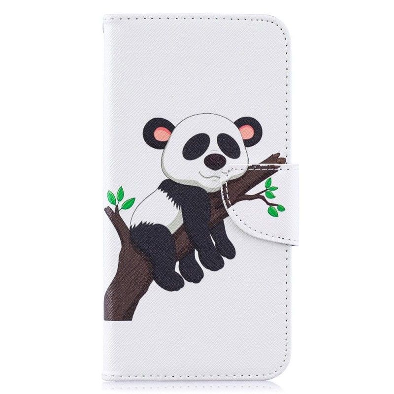 Flipové Pouzdro Samsung Galaxy A10 Líná Panda