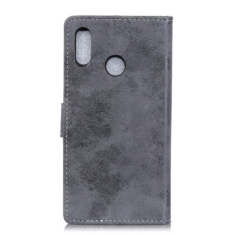 Flipové Pouzdro Samsung Galaxy A10s Vintage Kožený Efekt