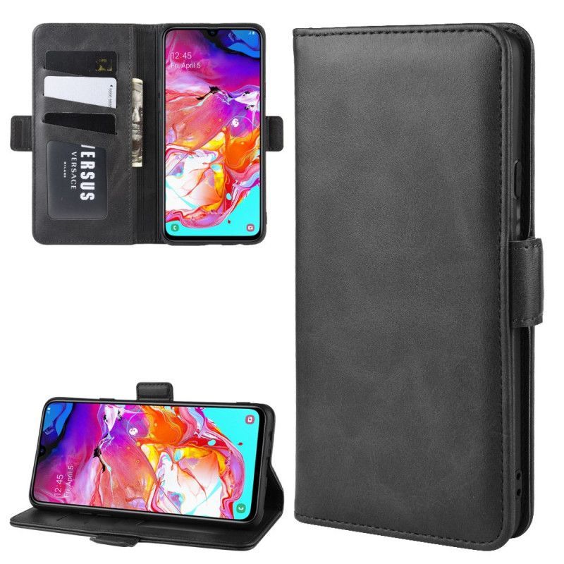 Flipové Pouzdro Samsung Galaxy A20s Dvojitá Klapka
