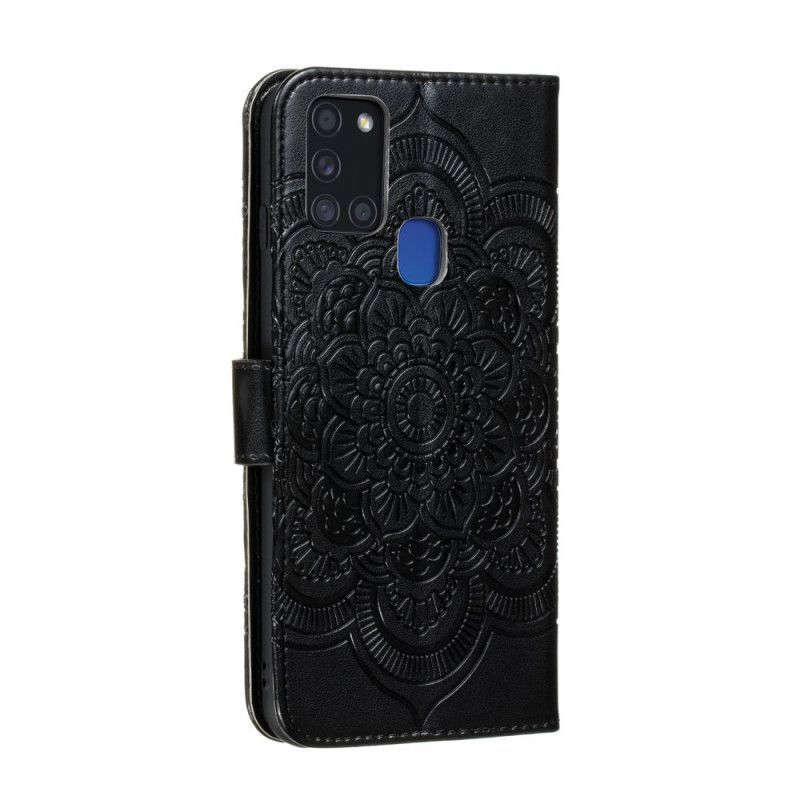 Flipové Pouzdro Samsung Galaxy A21s Celá Mandala