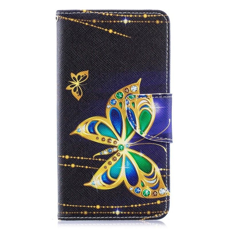 Flipové Pouzdro Samsung Galaxy A40 Kouzelný Motýl