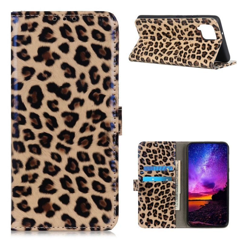Flipové Pouzdro Samsung Galaxy A42 5g Leopard