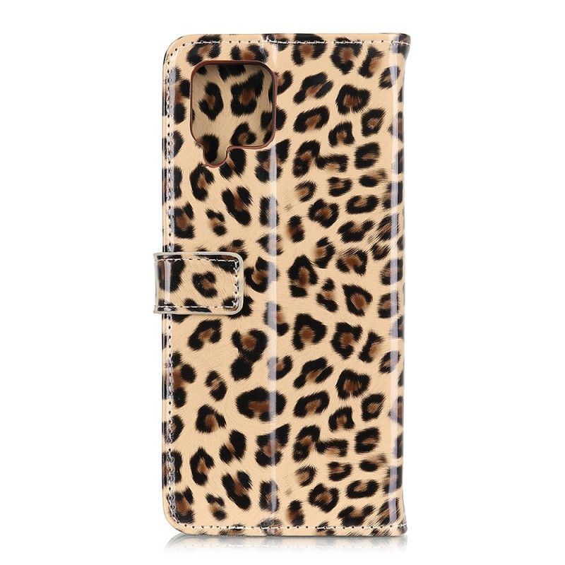Flipové Pouzdro Samsung Galaxy A42 5g Leopard