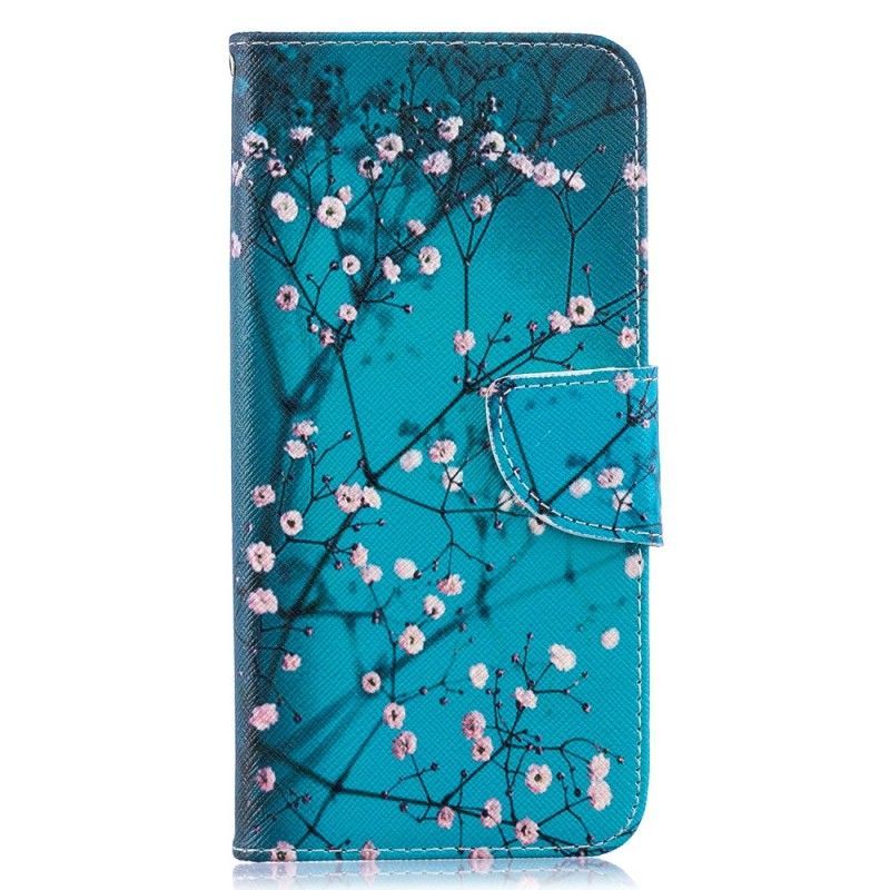 Flipové Pouzdro Samsung Galaxy A50 Kvetoucí Strom