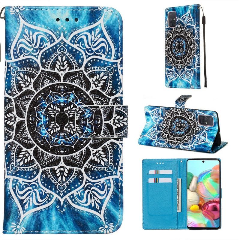 Flipové Pouzdro Samsung Galaxy A71 Mandala Na Obloze