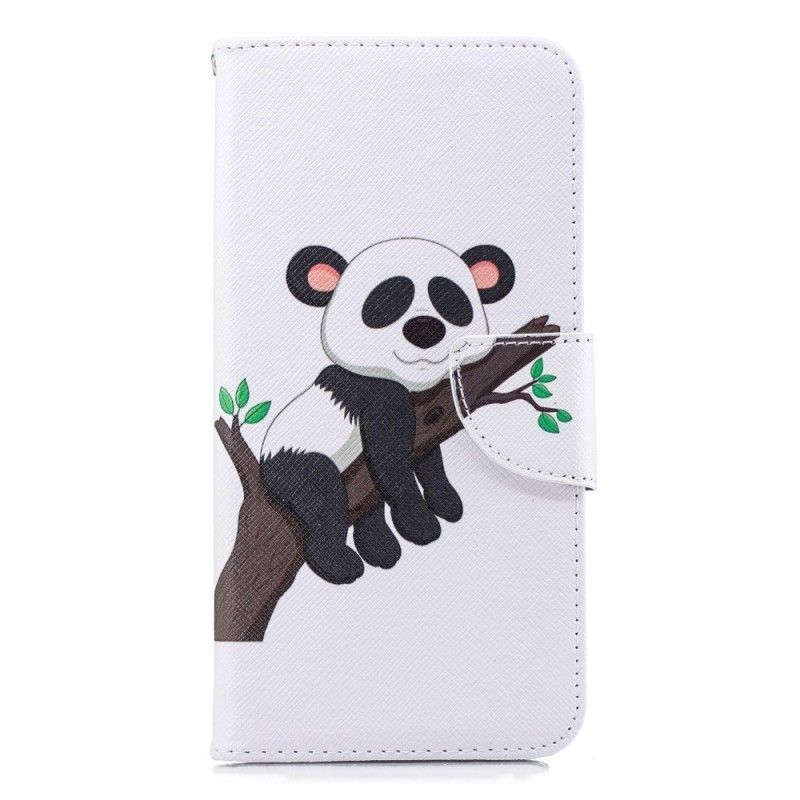 Flipové Pouzdro Samsung Galaxy J6 Plus Líná Panda