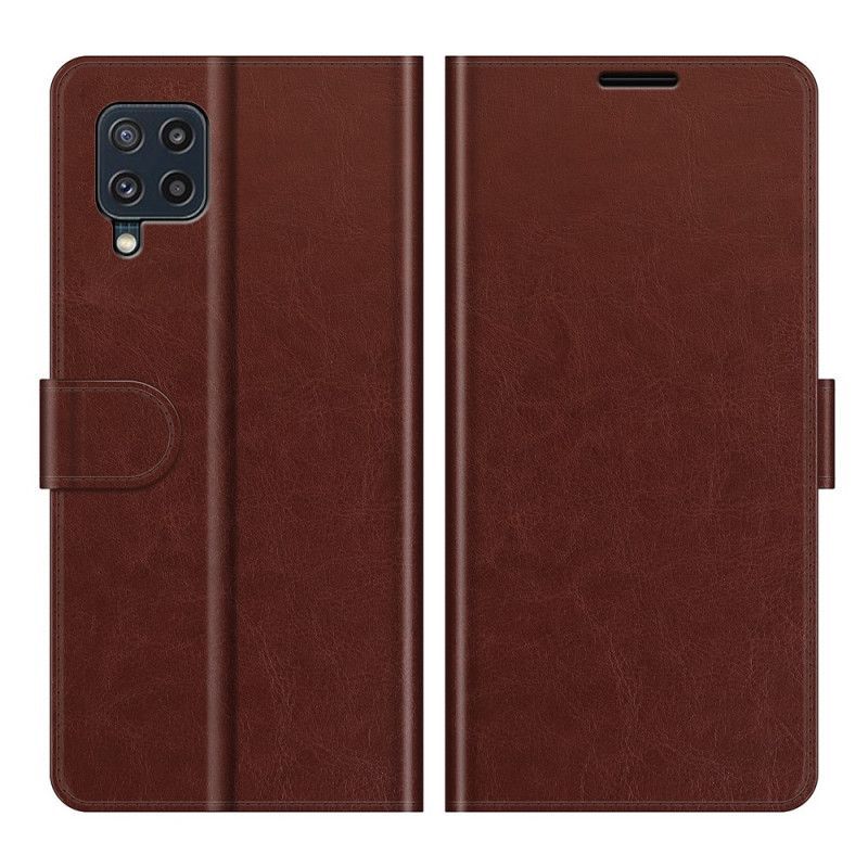 Flipové Pouzdro Samsung Galaxy M32 Klasický Kožený Efekt