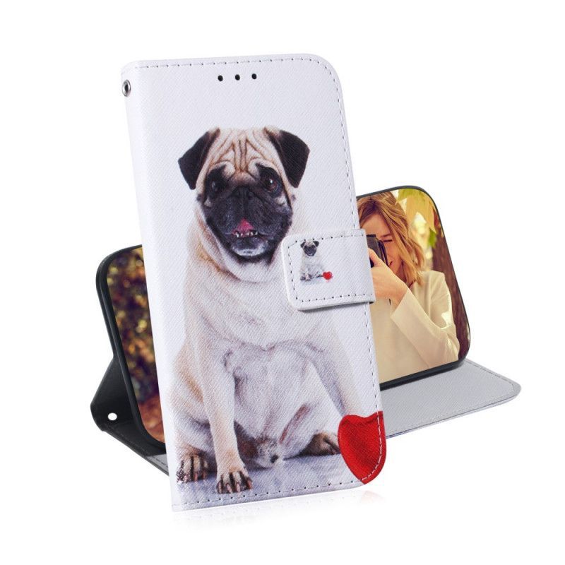 Flipové Pouzdro Samsung Galaxy M51 Mopsí Pes