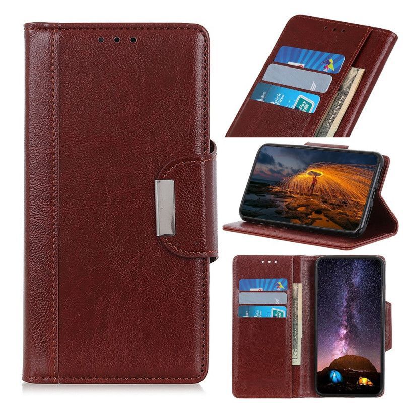 Flipové Pouzdro Samsung Galaxy Note 10 Lite Elegantní Zapínání Z Umělé Kůže