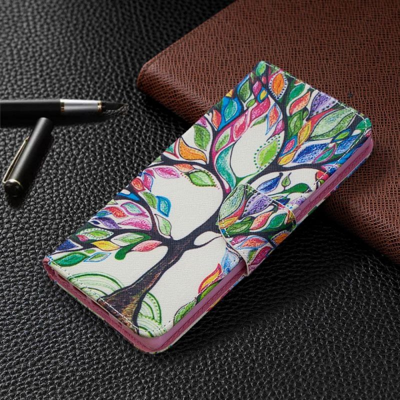 Flipové Pouzdro Samsung Galaxy Note 20 Barevný Strom