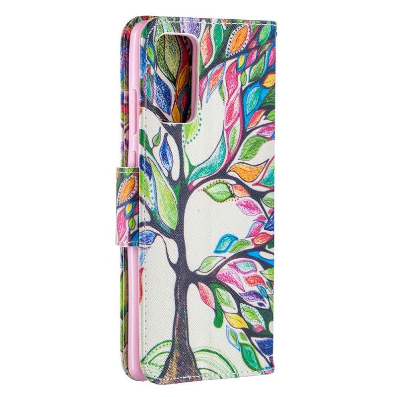 Flipové Pouzdro Samsung Galaxy Note 20 Barevný Strom