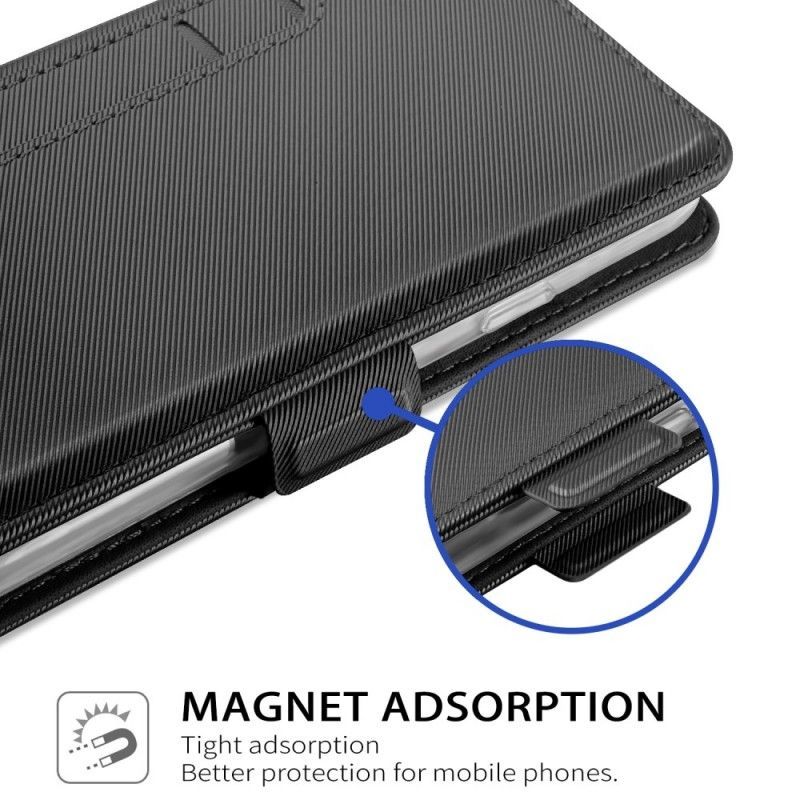 Flipové Pouzdro Samsung Galaxy Note 9 Vyjímatelný Držák Na Karty A Zrcátko