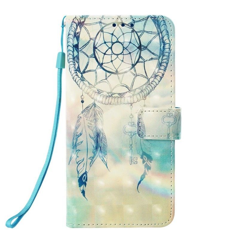 Flipové Pouzdro Samsung Galaxy S10 Plus Akvarelový Lapač Snů