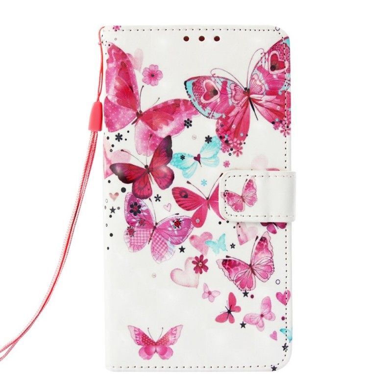 Flipové Pouzdro Samsung Galaxy S10 Plus Let Motýlů