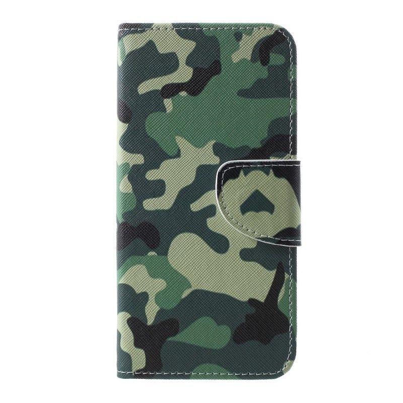 Flipové Pouzdro Samsung Galaxy S10 Vojenská Kamufláž