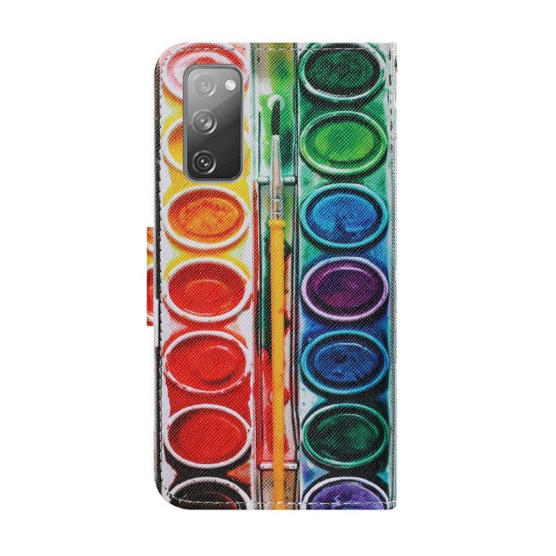 Flipové Pouzdro Samsung Galaxy S20 Fe Malba